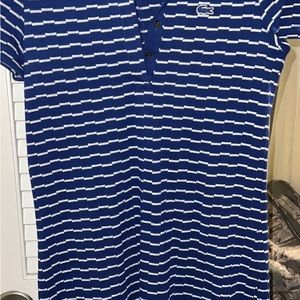 Long Lacoste dress size xs 32 euro size